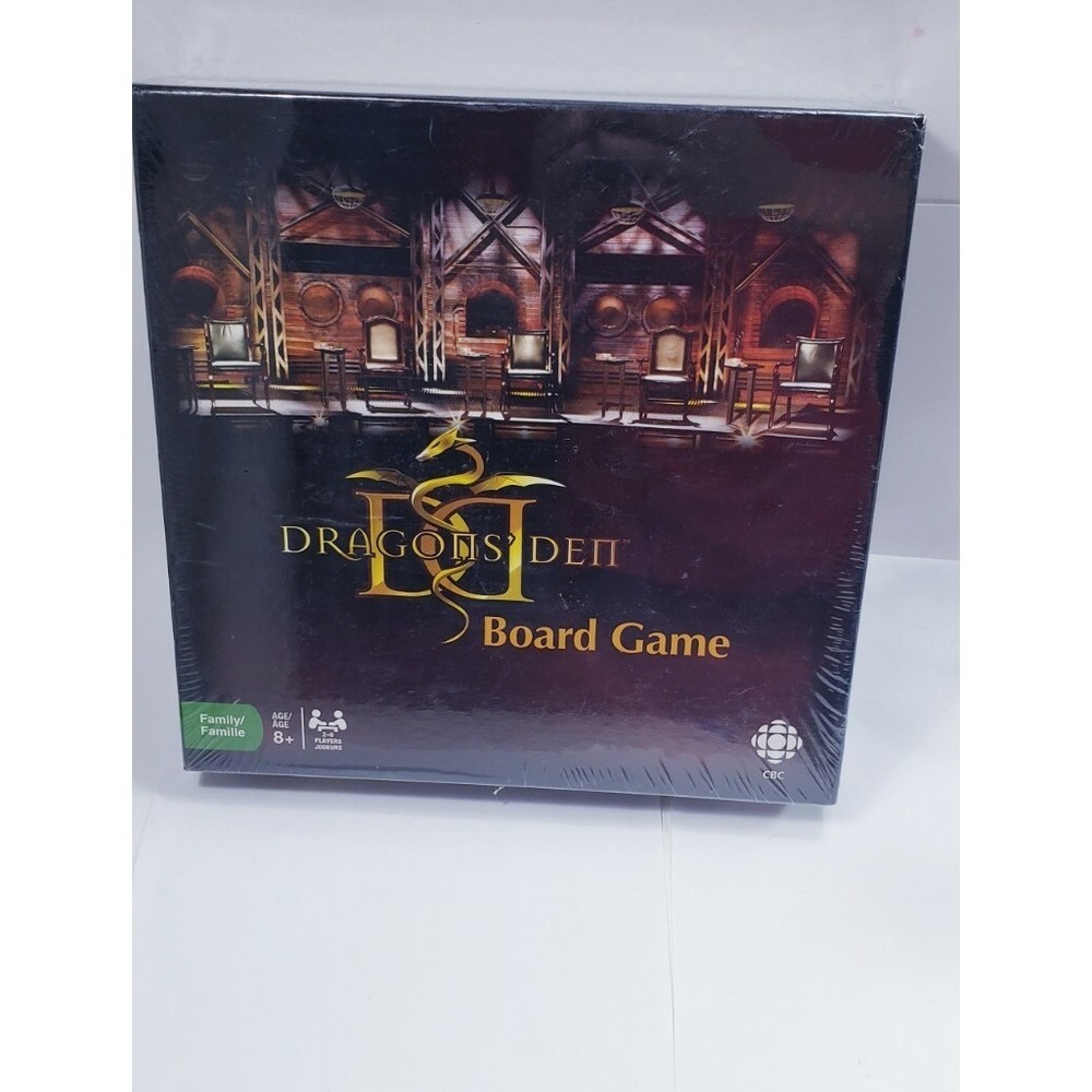 Dragons Den CBC Canada Board Game - New